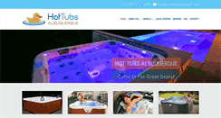 Desktop Screenshot of hottubsalbuquerque.com